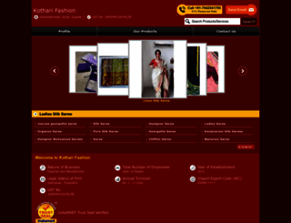 kotharifashion.net screenshot