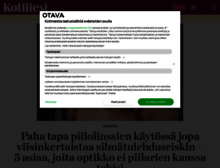 kotiliesi.fi screenshot