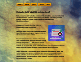 kotisivuja.org screenshot