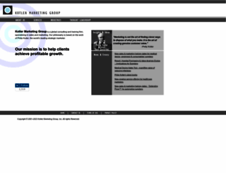 kotlermarketing.com screenshot
