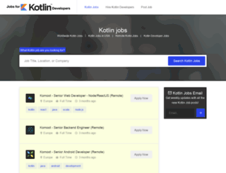 kotlin-jobs.com screenshot