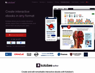 kotobee.com screenshot