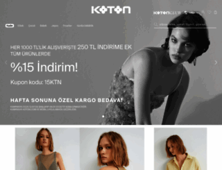 koton.com.tr screenshot