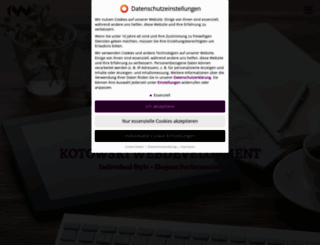 kotowski-webdesign.com screenshot