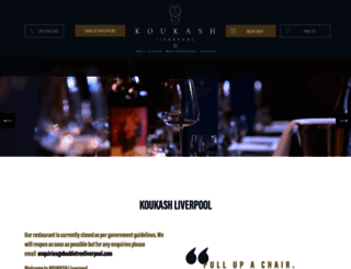 koukashrestaurant.co.uk screenshot