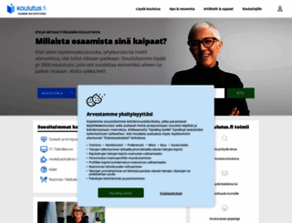 koulutus.fi screenshot