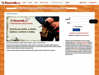 koumak.cz screenshot