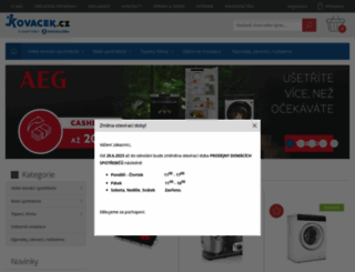 kovacek.cz screenshot