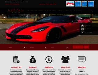 kovacsmotors.com screenshot