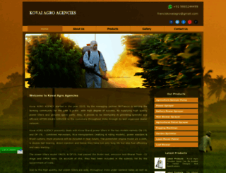 kovaiagro.com screenshot