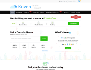 koven.co.in screenshot