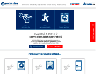 kovosluzba-praha.cz screenshot