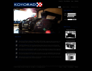 koyoradracing.com screenshot