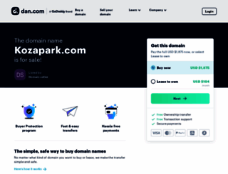 kozapark.com screenshot