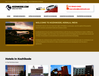 kozhikode.com screenshot
