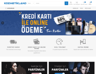 kozmetikland.com screenshot