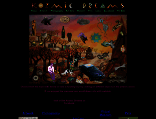 kozmicdreams.com screenshot