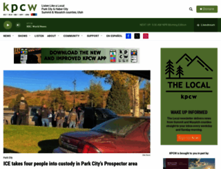 kpcw.org screenshot
