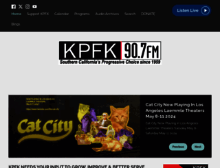 kpfk.org screenshot