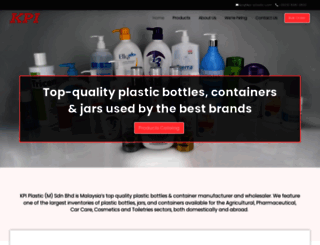 kpi-plastic.com screenshot