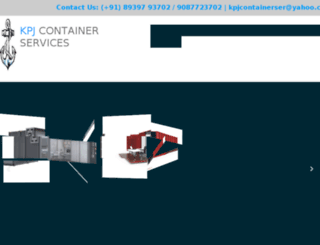 kpjcontainerservices.com screenshot