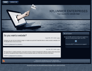 kplummerenterprises.com screenshot