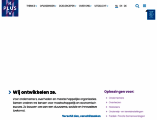 kplusv.nl screenshot