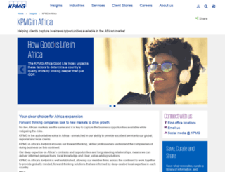 kpmgafrica.com screenshot