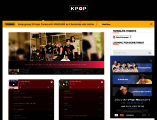 kpopchannel.tv screenshot