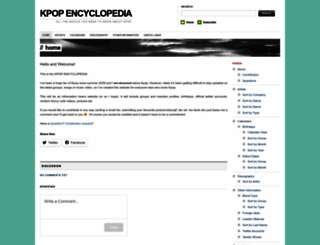 kpopencyclopedia.wordpress.com screenshot
