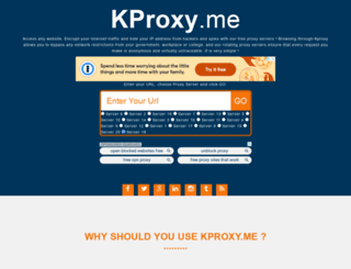 kproxy.me screenshot