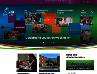 kprschools.ca screenshot