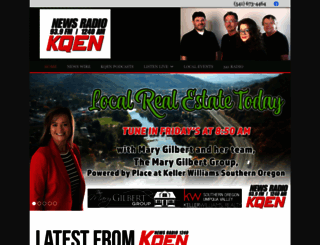 kqennewsradio.com screenshot