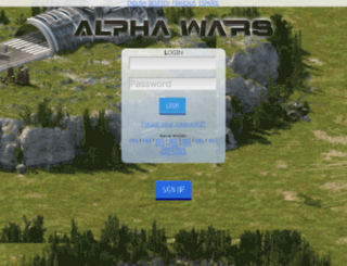 kr.alphawars.com screenshot