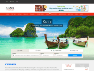 krabi-hotels.com screenshot