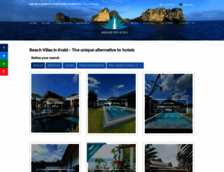 krabi-villa.com screenshot
