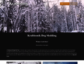 krabloonik.com screenshot