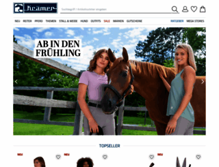 kraemer-pferdesport.de screenshot
