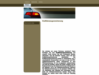 kraftfahrzeugversicherung-information.de screenshot