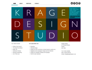 kragedesign.co.uk screenshot