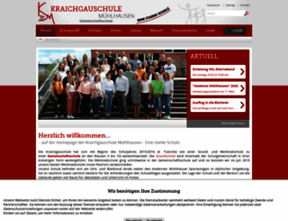 kraichgauschule-muehlhausen.de screenshot