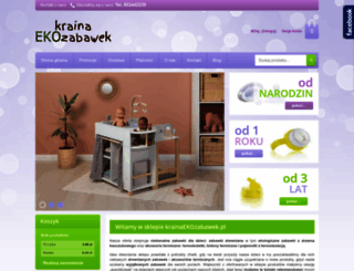 krainaekozabawek.pl screenshot