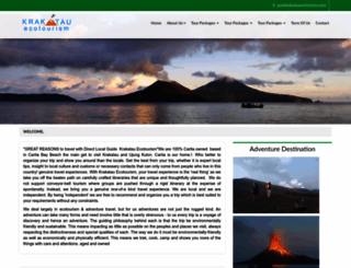 krakatauecotourism.com screenshot