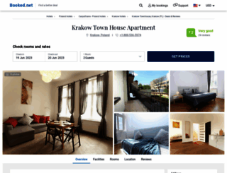 krakow-townhouse-apartment.booked.net screenshot