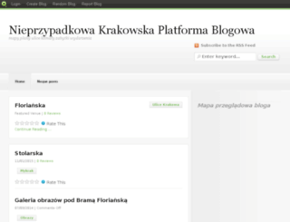 krakow21.blog.com screenshot