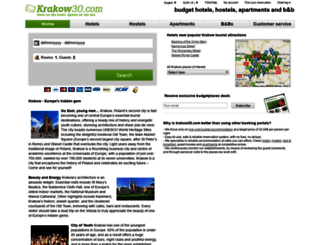 krakow30.com screenshot