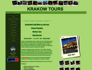 krakowtours.co.uk screenshot