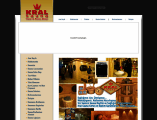 kralsauna.com screenshot