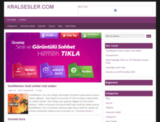 kralsesler.com screenshot