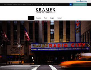 kramerfinancialgroup.com screenshot